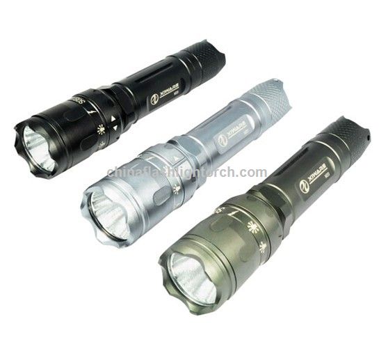 Zoom de alta potencia LED Flashlight