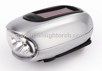 Mini-Solar-Dynamo-Taschenlampe rechageable