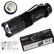 Sidiou Group Mini 3-MODE 7W 400Lm CREE Q5 LED ZOOMABLE Zoom Flashlight Torch Light